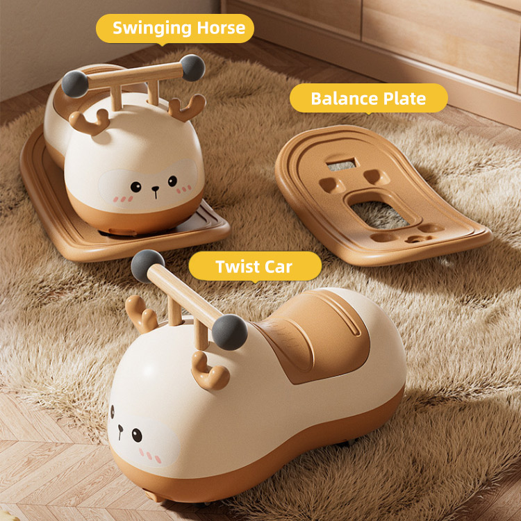 ¿Qué es un "Wiggle Car": un innovador juguete para montar para niños?
